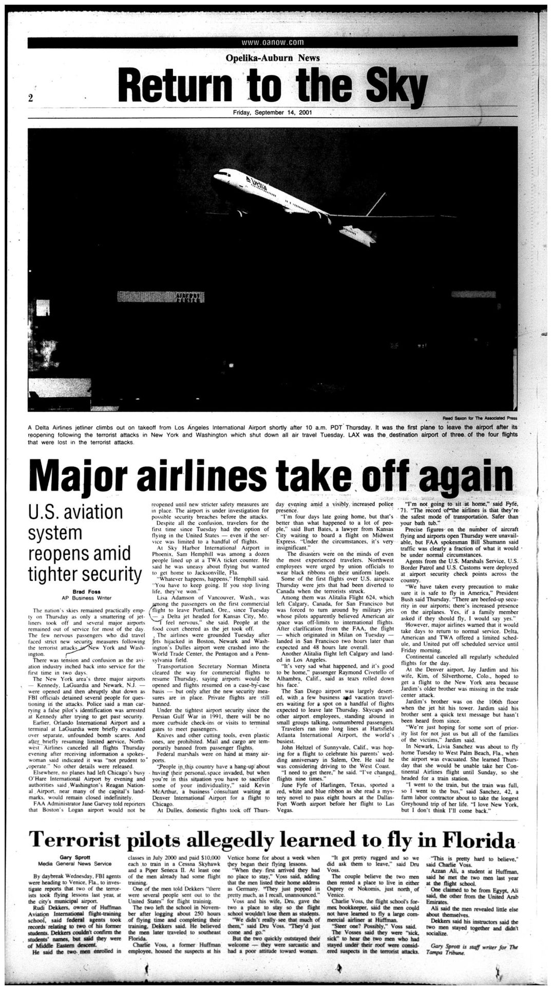 Friday, Sept. 14, 2001